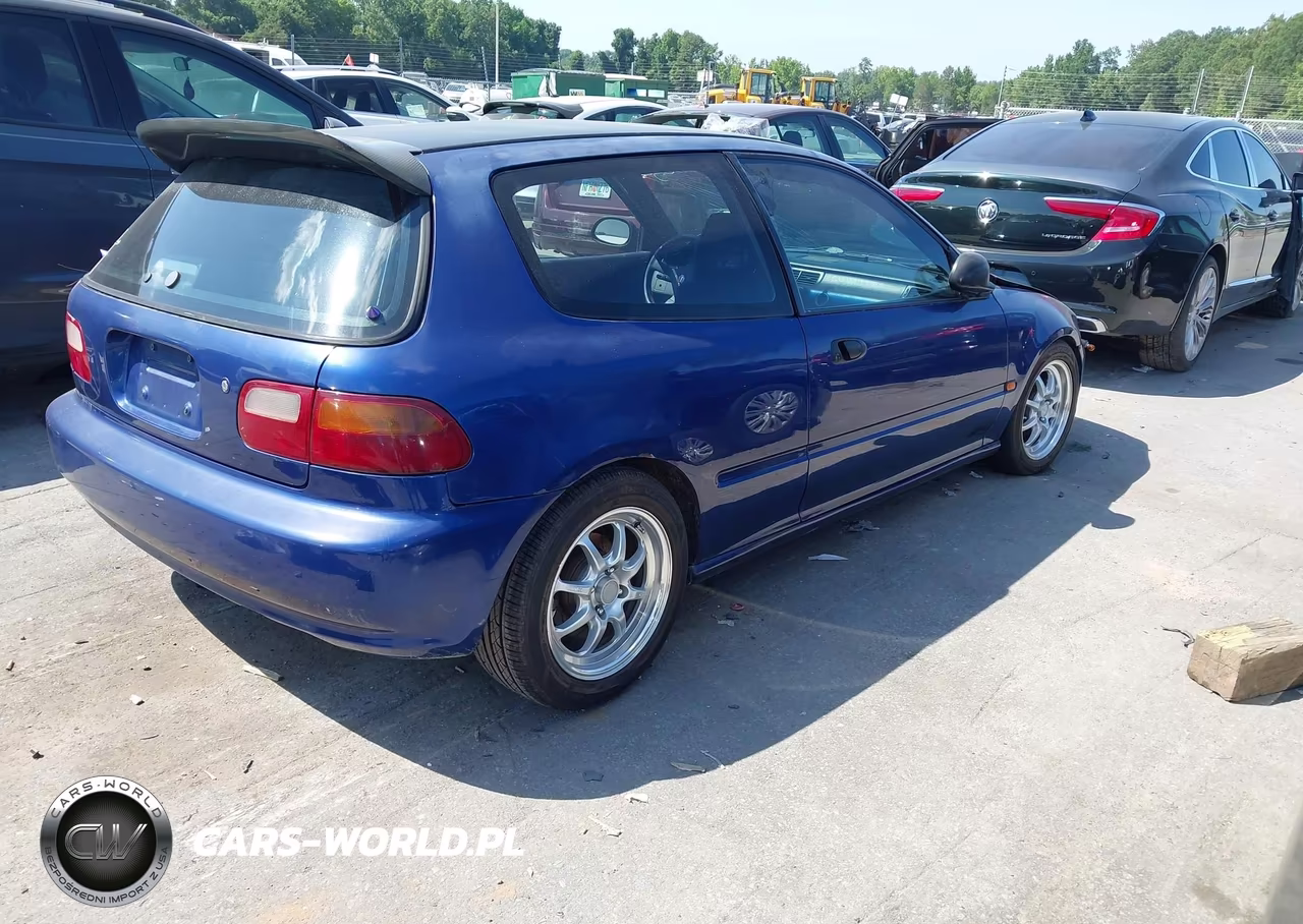 1992 Honda Civic Cx VIN:2HGEH2345NH501804 - 4