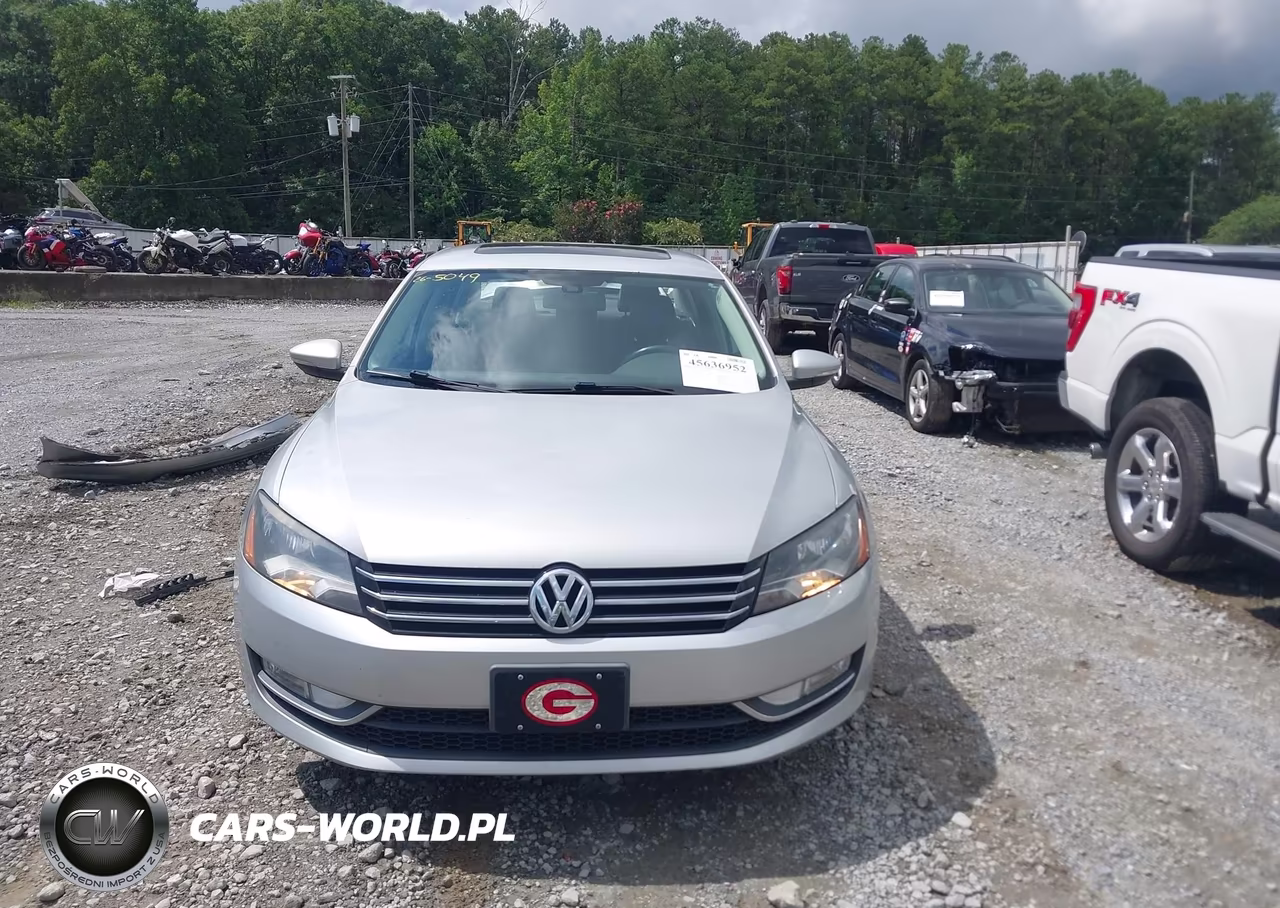 2013 Volkswagen Passat 2.5L Sel Premium VIN:1VWCP7A34DC002331 - 11