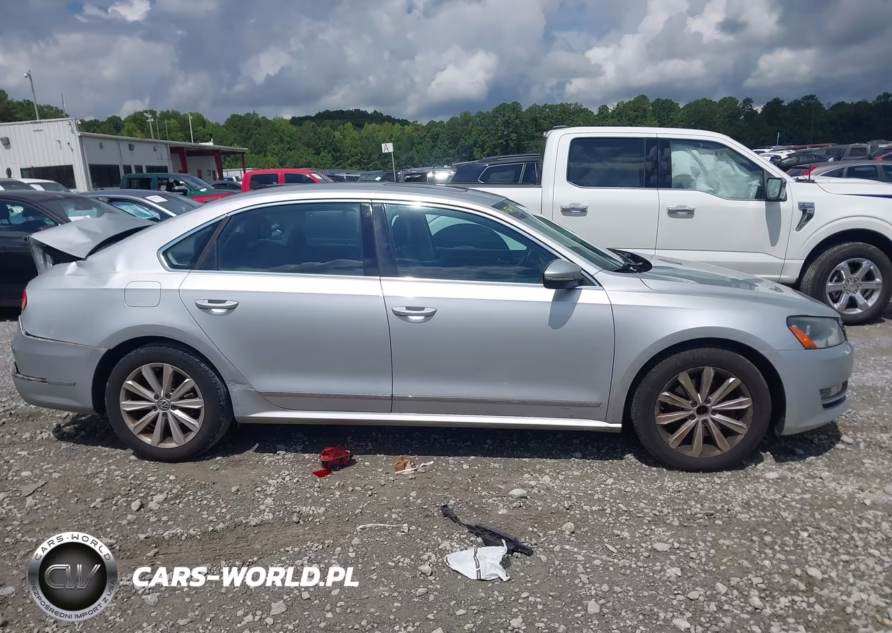 2013 Volkswagen Passat 2.5L Sel Premium VIN:1VWCP7A34DC002331 - 12