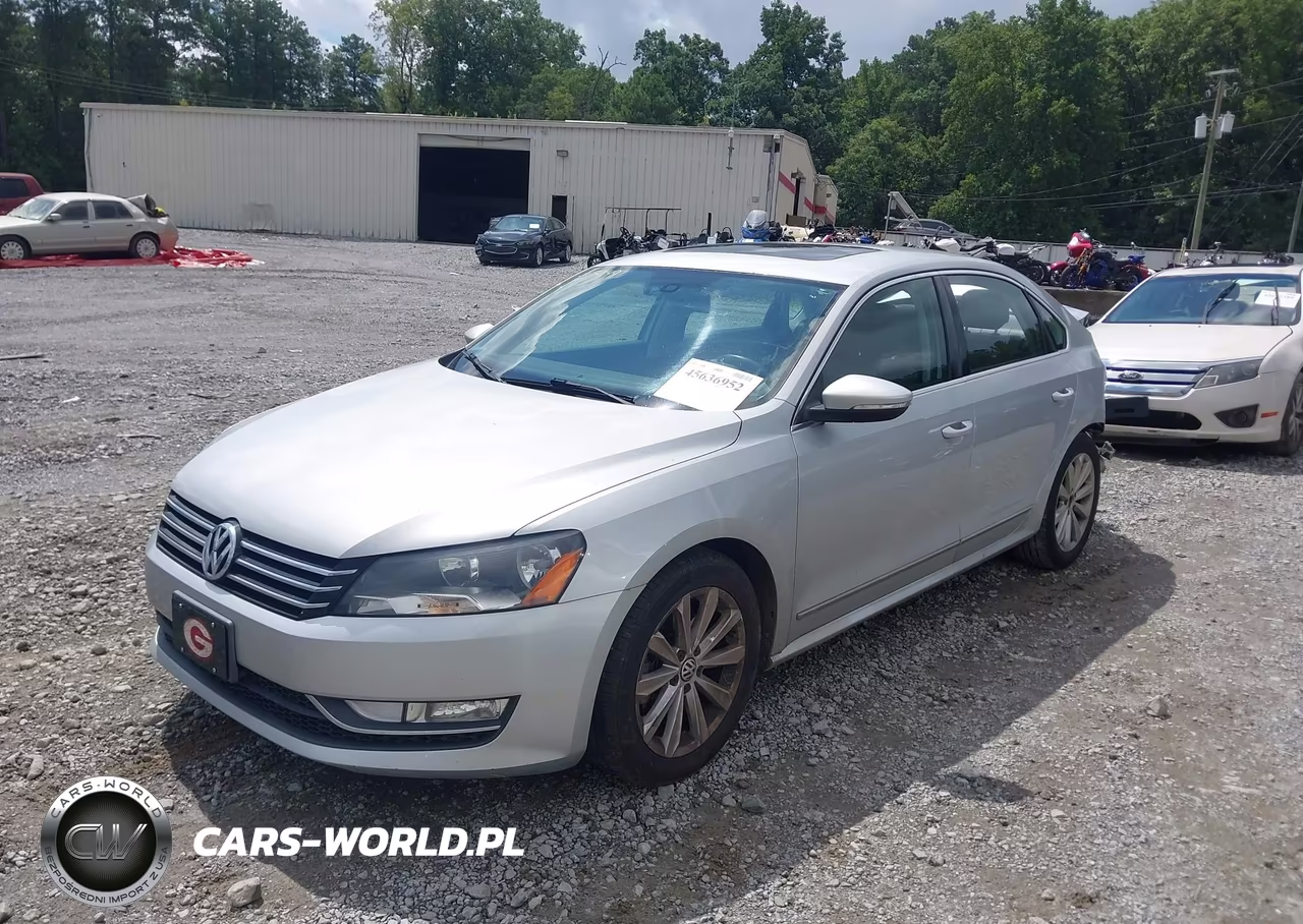 2013 Volkswagen Passat 2.5L Sel Premium VIN:1VWCP7A34DC002331 - 2