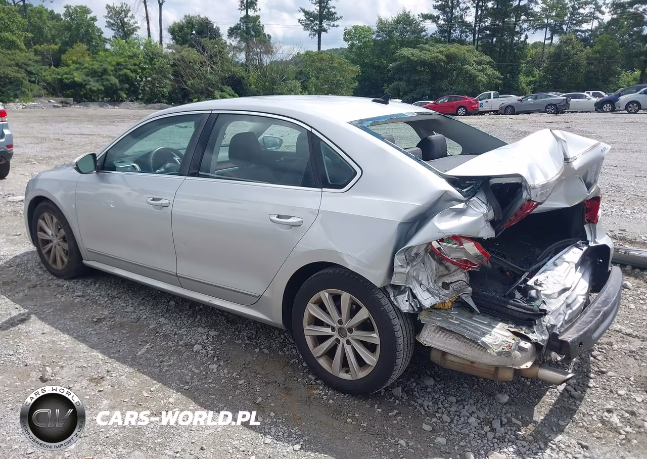 2013 Volkswagen Passat 2.5L Sel Premium VIN:1VWCP7A34DC002331 - 3