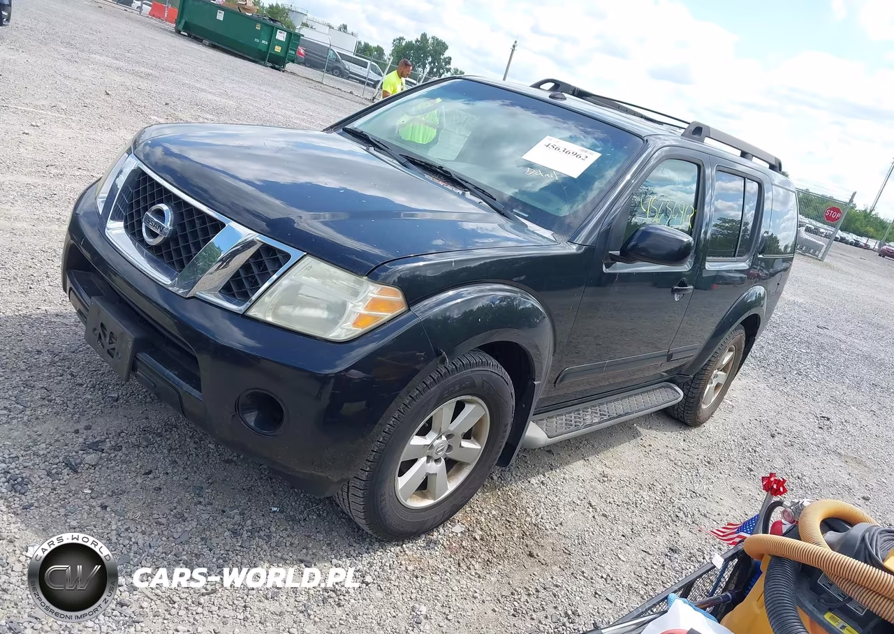 2008 Nissan Pathfinder Se VIN:5N1AR18B08C661796 - 2