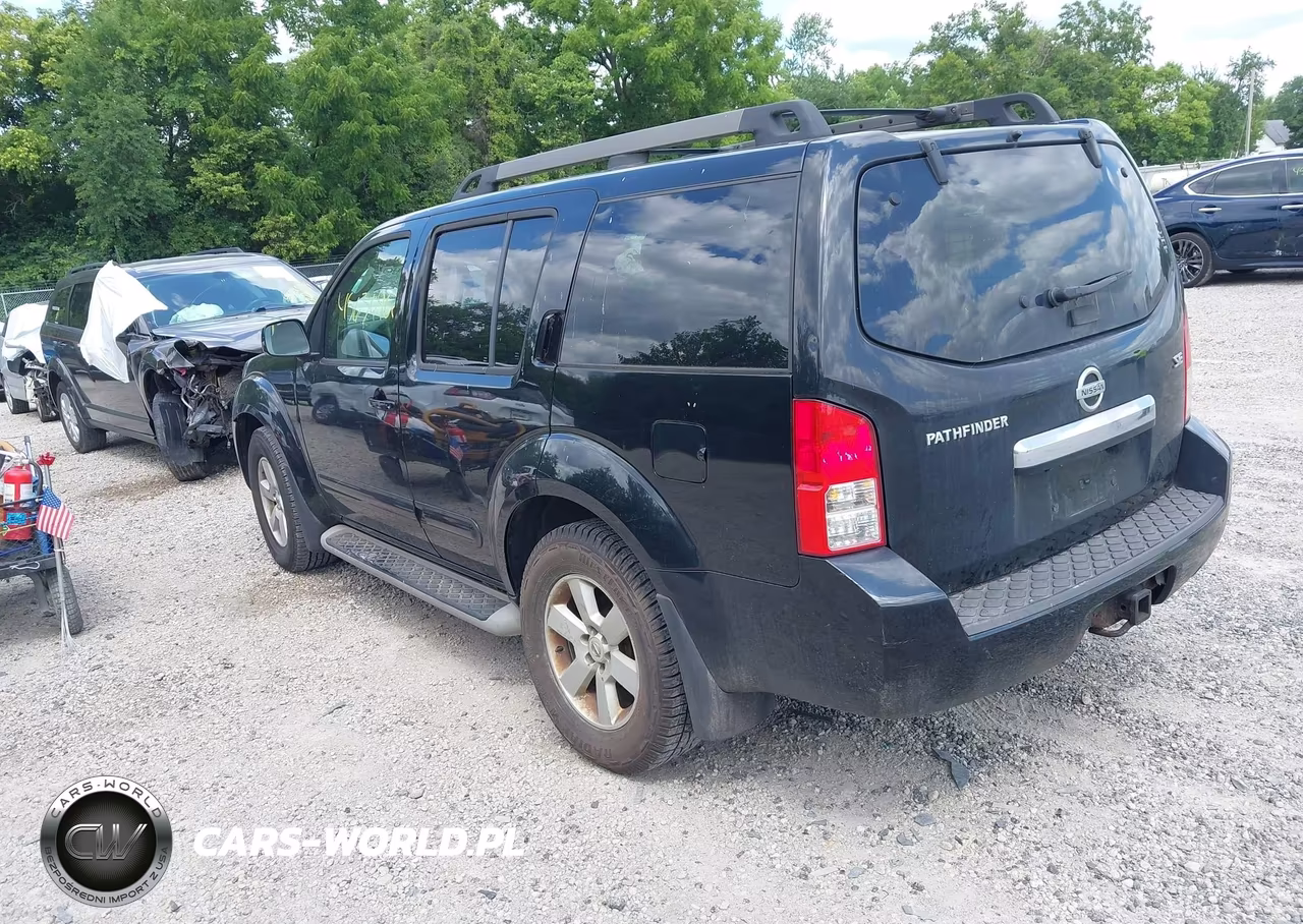 2008 Nissan Pathfinder Se VIN:5N1AR18B08C661796 - 3