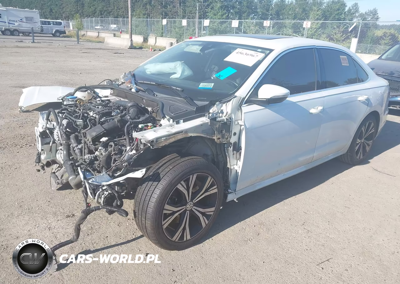 2021 Volkswagen Passat 2.0T Se VIN:1VWSA7A33MC009834 - 2