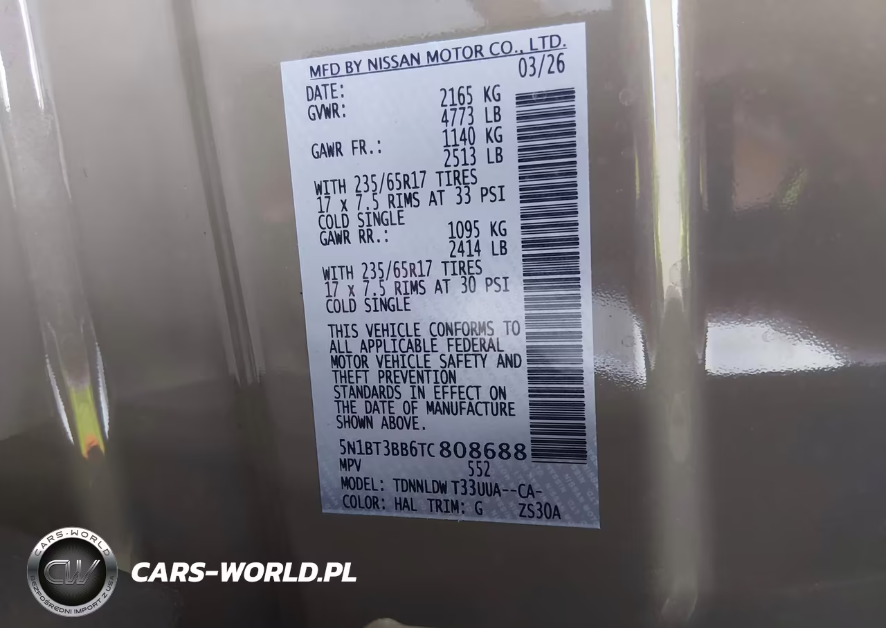 2026 Nissan Rogue Rock Creek VIN:5N1BT3BB6TC808688 - 9