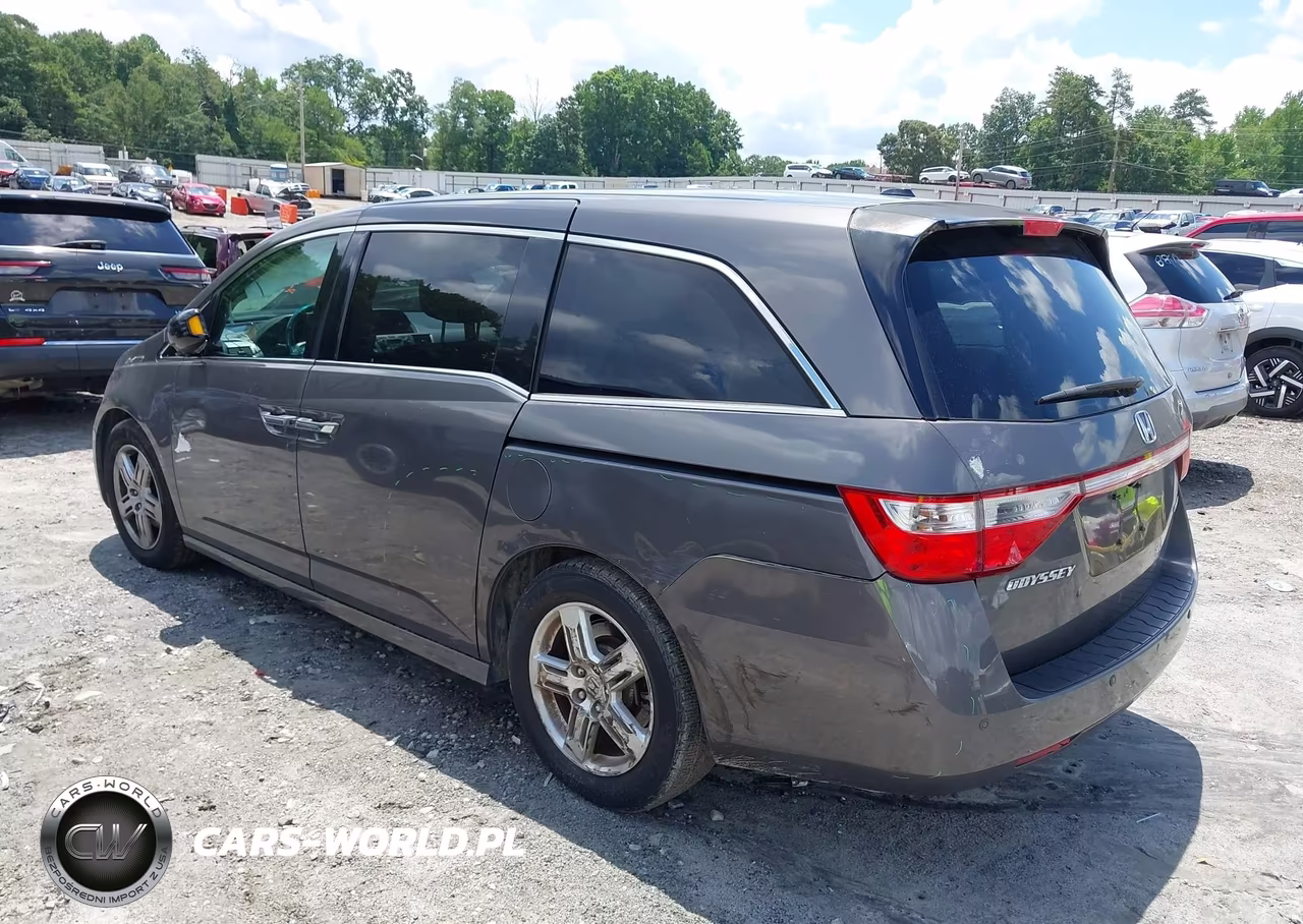 2011 Honda Odyssey Touring-Touring Elite VIN:5FNRL5H9XBB031923 - 6