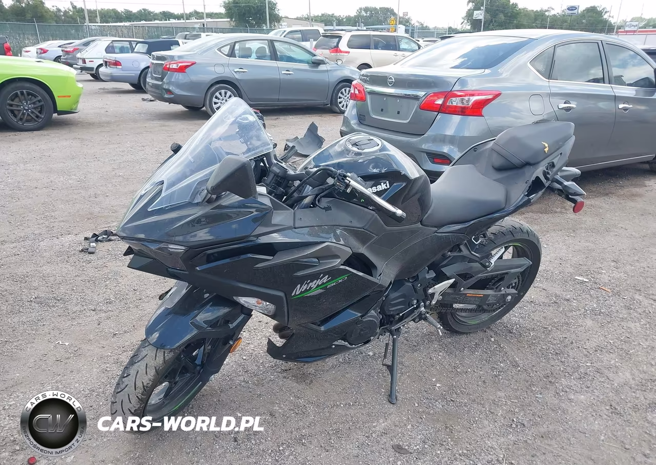 2024 Kawasaki Ex500 H VIN:ML5EXGH13RDA26294 - 2