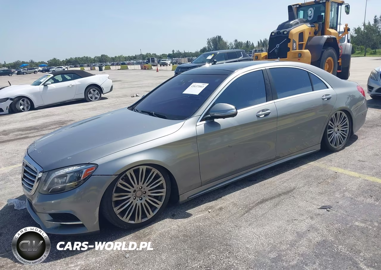 2015 Mercedes-Benz S 550 VIN:WDDUG8CB5FA141339 - 2
