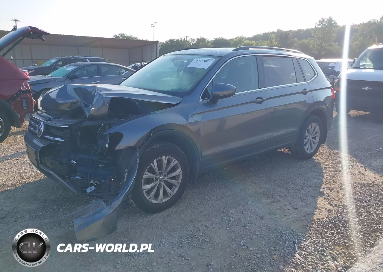 2019 Volkswagen Tiguan 2.0T Se-2.0T Sel-2.0T Sel R-Line-2.0T Sel R-Line Black VIN:3VV2B7AX4KM077687 - 2