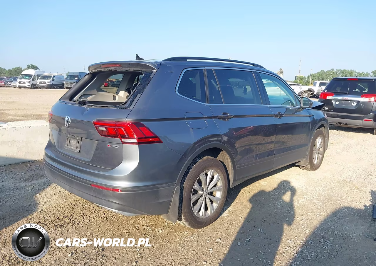 2019 Volkswagen Tiguan 2.0T Se-2.0T Sel-2.0T Sel R-Line-2.0T Sel R-Line Black VIN:3VV2B7AX4KM077687 - 4