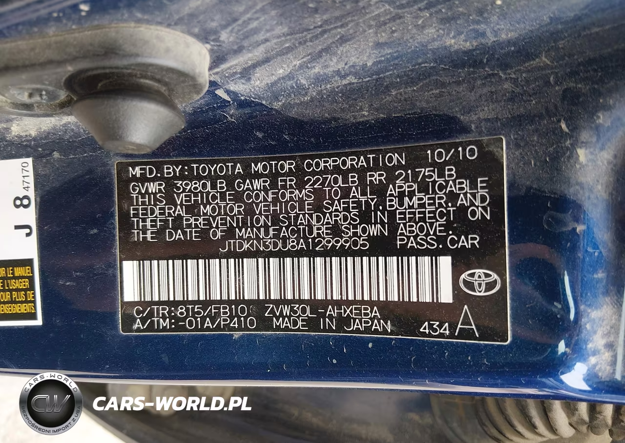 2010 Toyota Prius Iii VIN:JTDKN3DU8A1299905 - 9