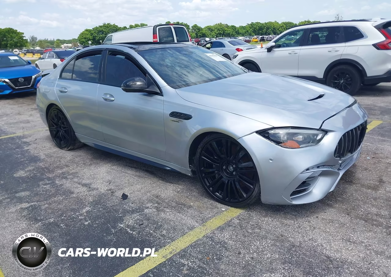 2024 Mercedes-Benz C 63 Amg S E Performance VIN:W1KAF8AB9RR186055 - 1