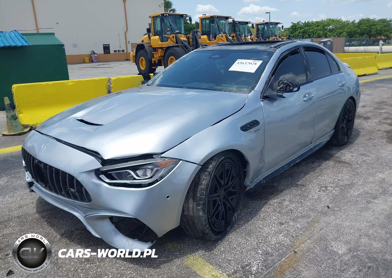 2024 Mercedes-Benz C 63 Amg S E Performance VIN:W1KAF8AB9RR186055 - 2