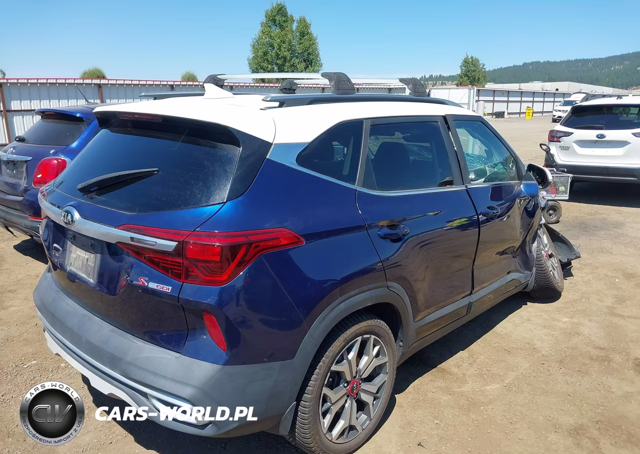 2021 Kia Seltos S Turbo VIN:KNDEUCA25M7146497 - 4