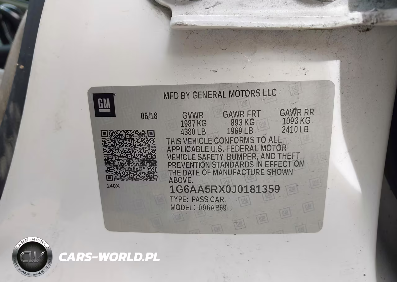 2018 Cadillac Ats Standard VIN:1G6AA5RX0J0181359 - 9