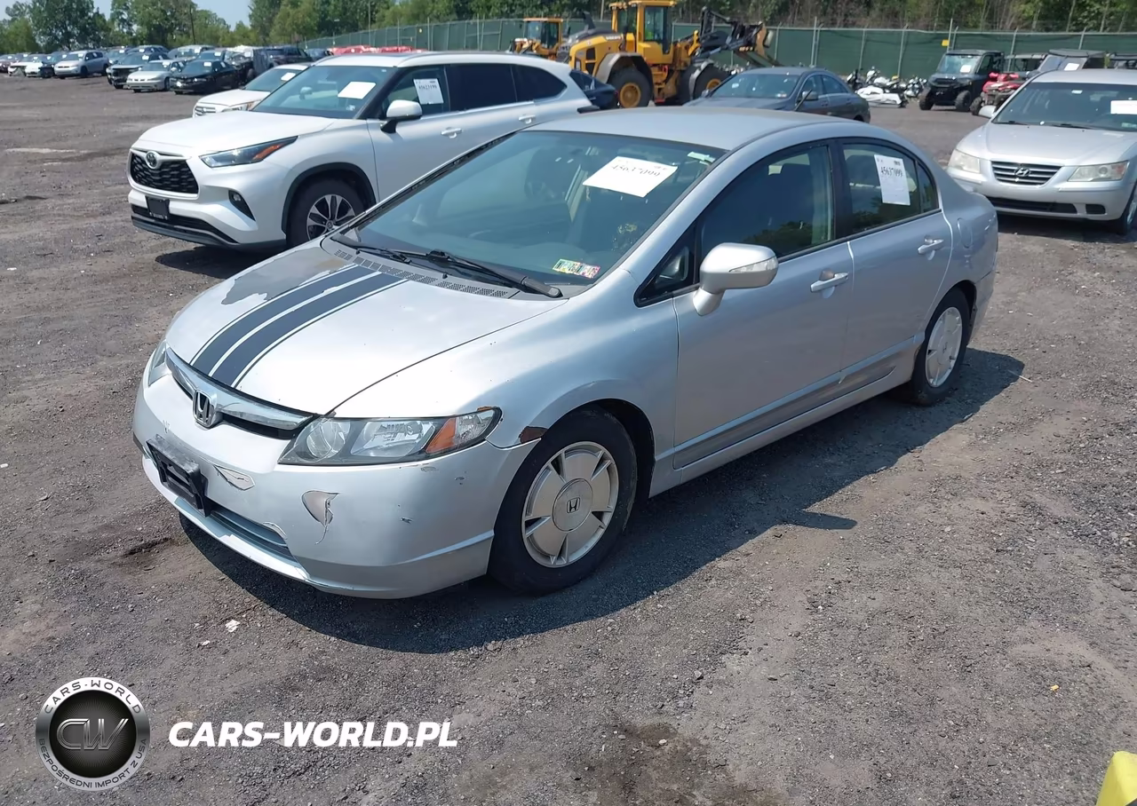 2008 Honda Civic Hybrid VIN:JHMFA36208S009281 - 2