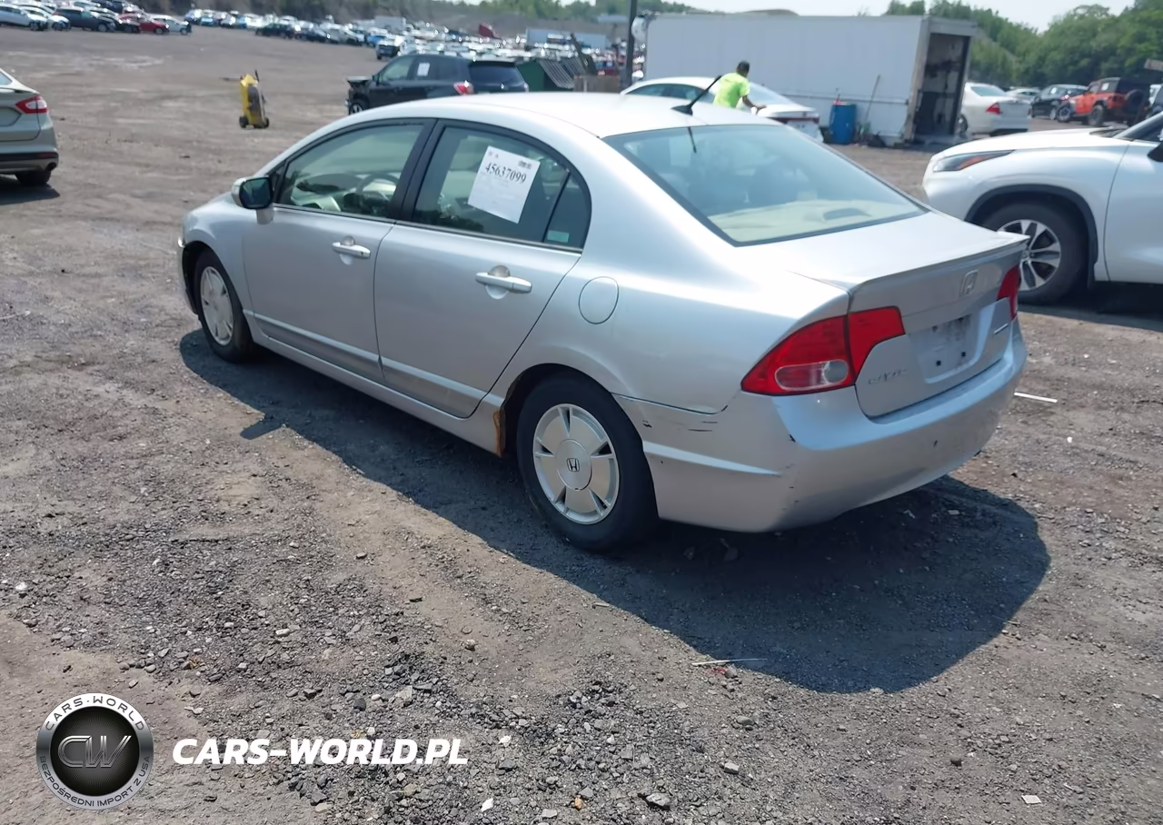 2008 Honda Civic Hybrid VIN:JHMFA36208S009281 - 3