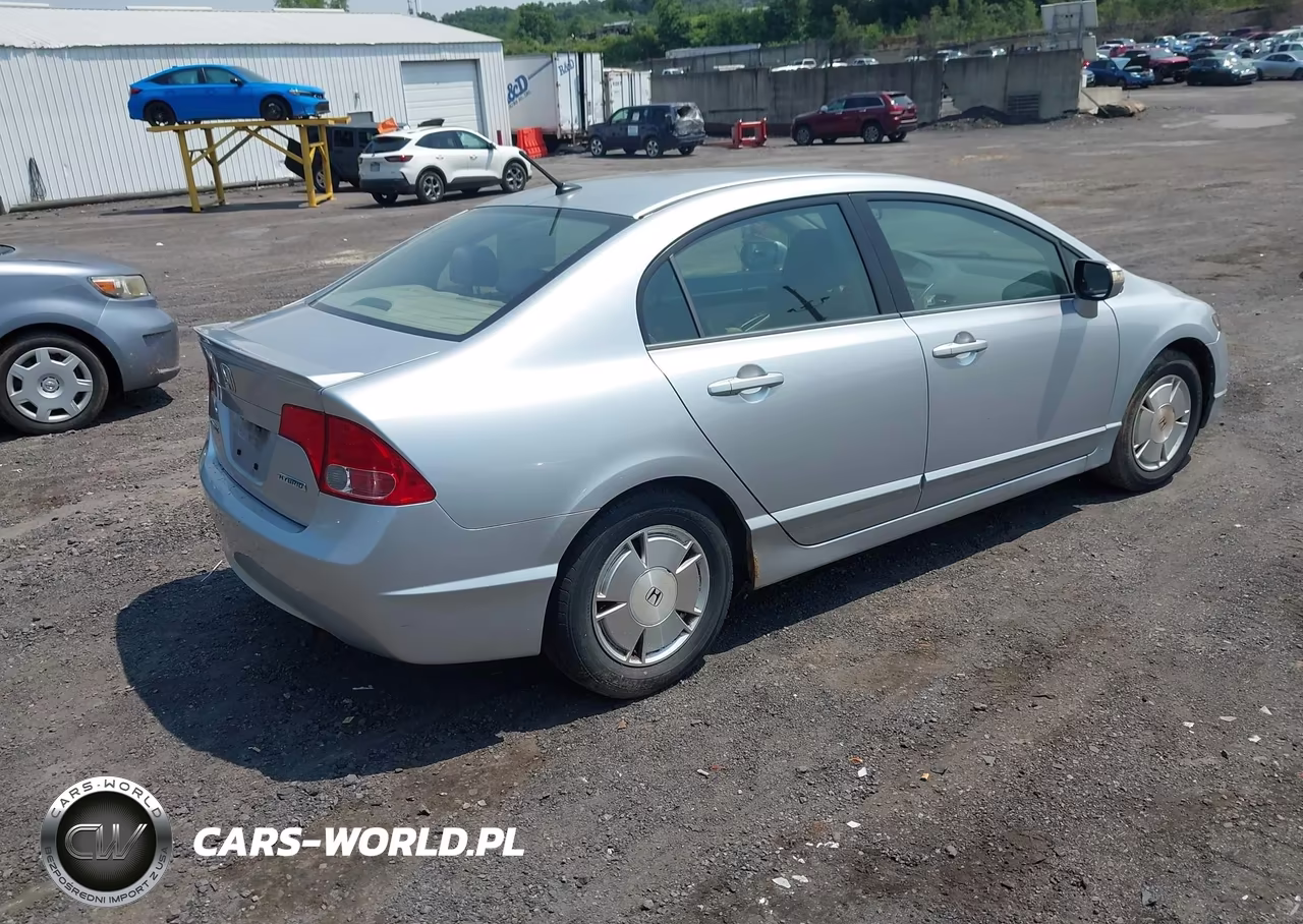 2008 Honda Civic Hybrid VIN:JHMFA36208S009281 - 4