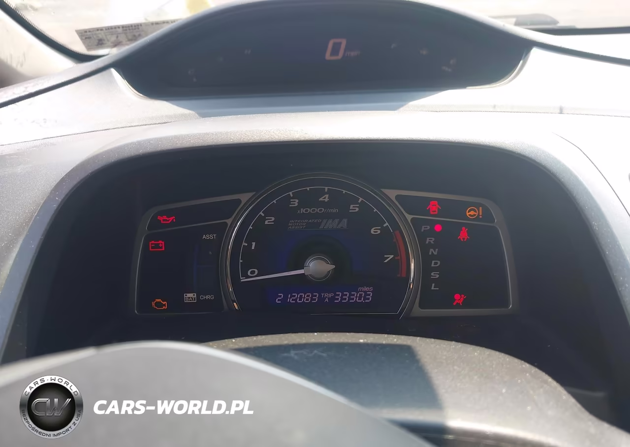 2008 Honda Civic Hybrid VIN:JHMFA36208S009281 - 7
