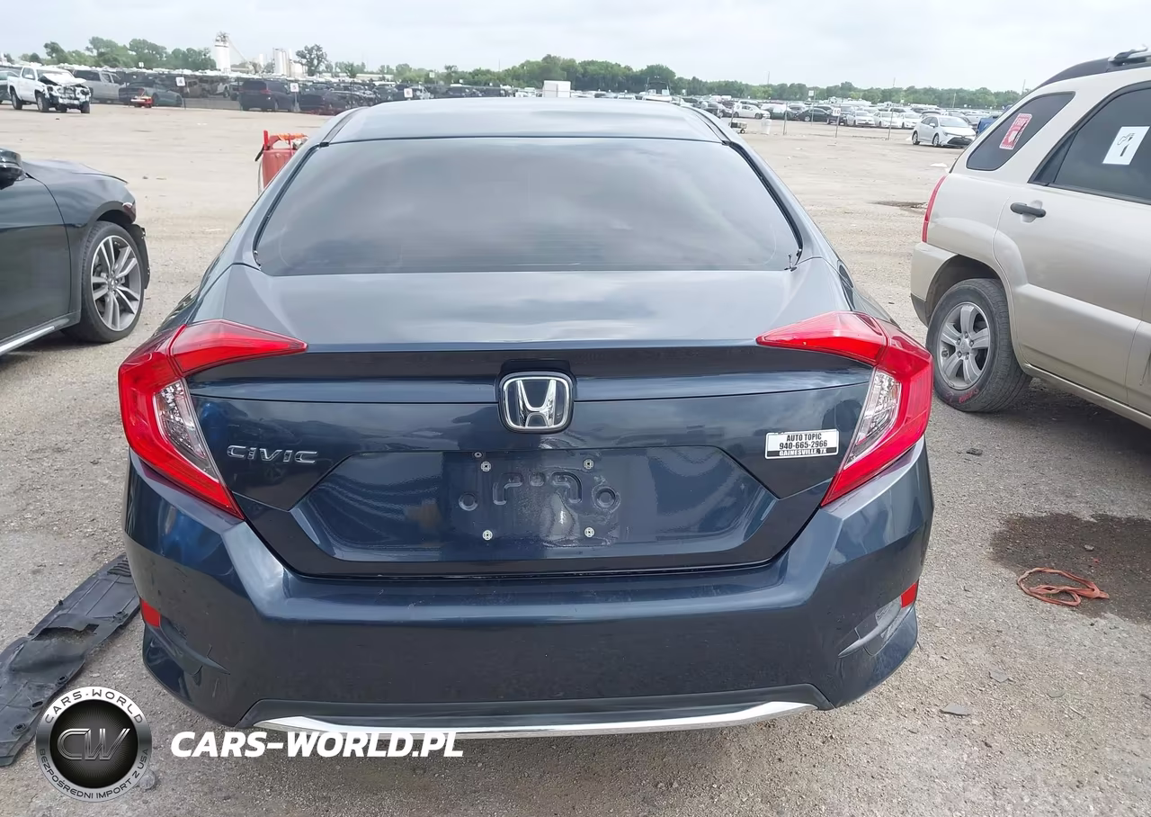 2019 Honda Civic Lx VIN:19XFC2F62KE036372 - 16
