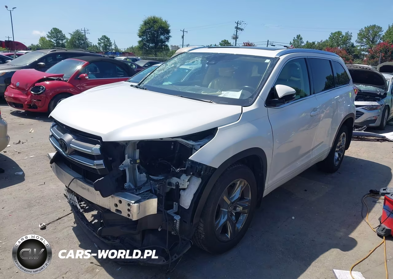 2017 Toyota Highlander Limited Platinum VIN:5TDDZRFH0HS417393 - 2