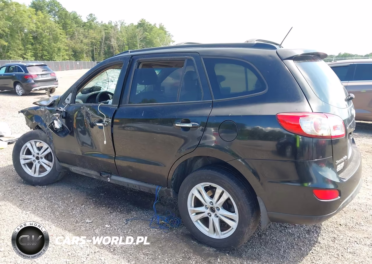 2012 Hyundai Santa Fe Limited V6 VIN:5XYZKDAG3CG096614 - 3