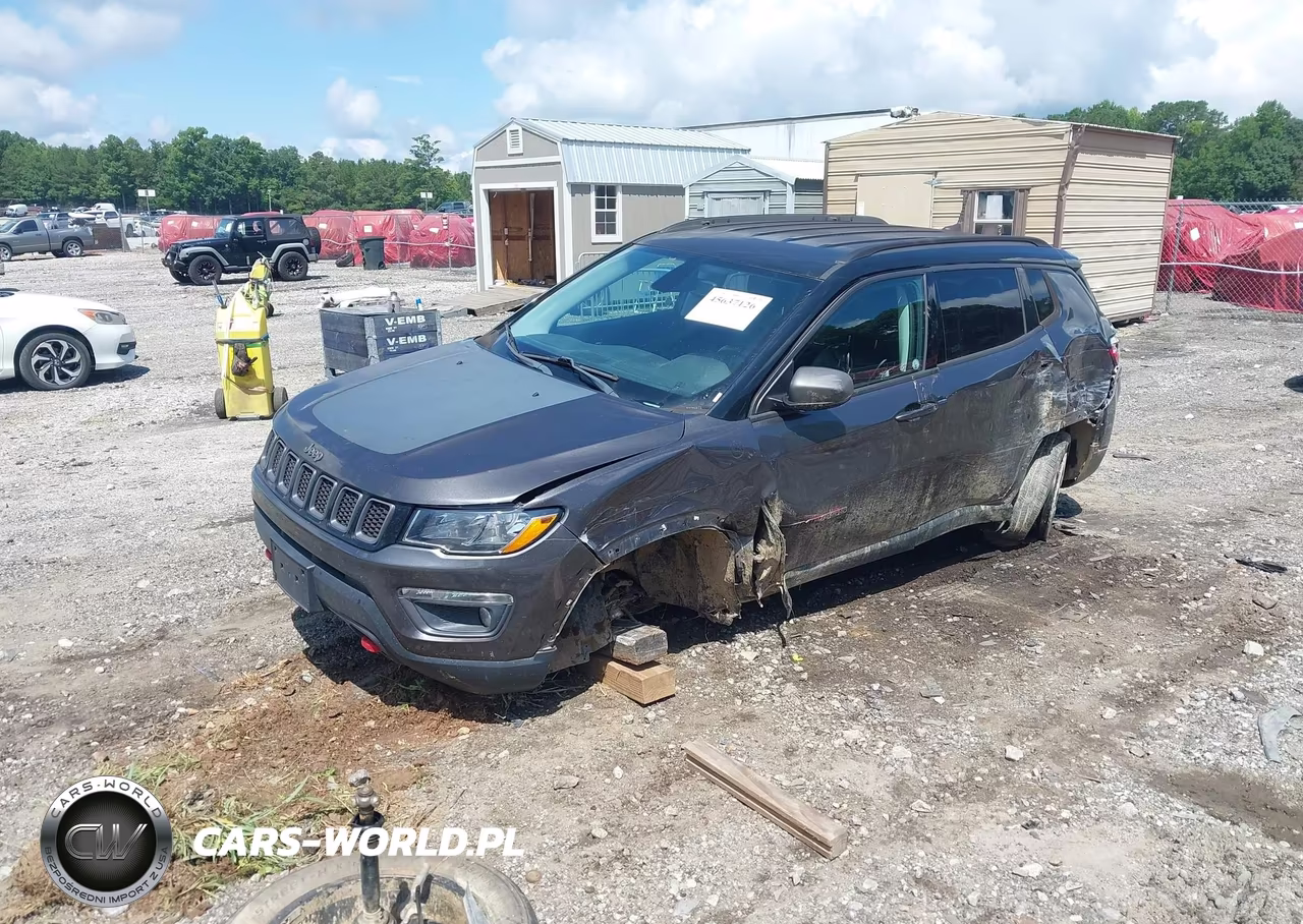 2020 Jeep Compass Trailhawk 4X4 VIN:3C4NJDDB8LT202873 - 2