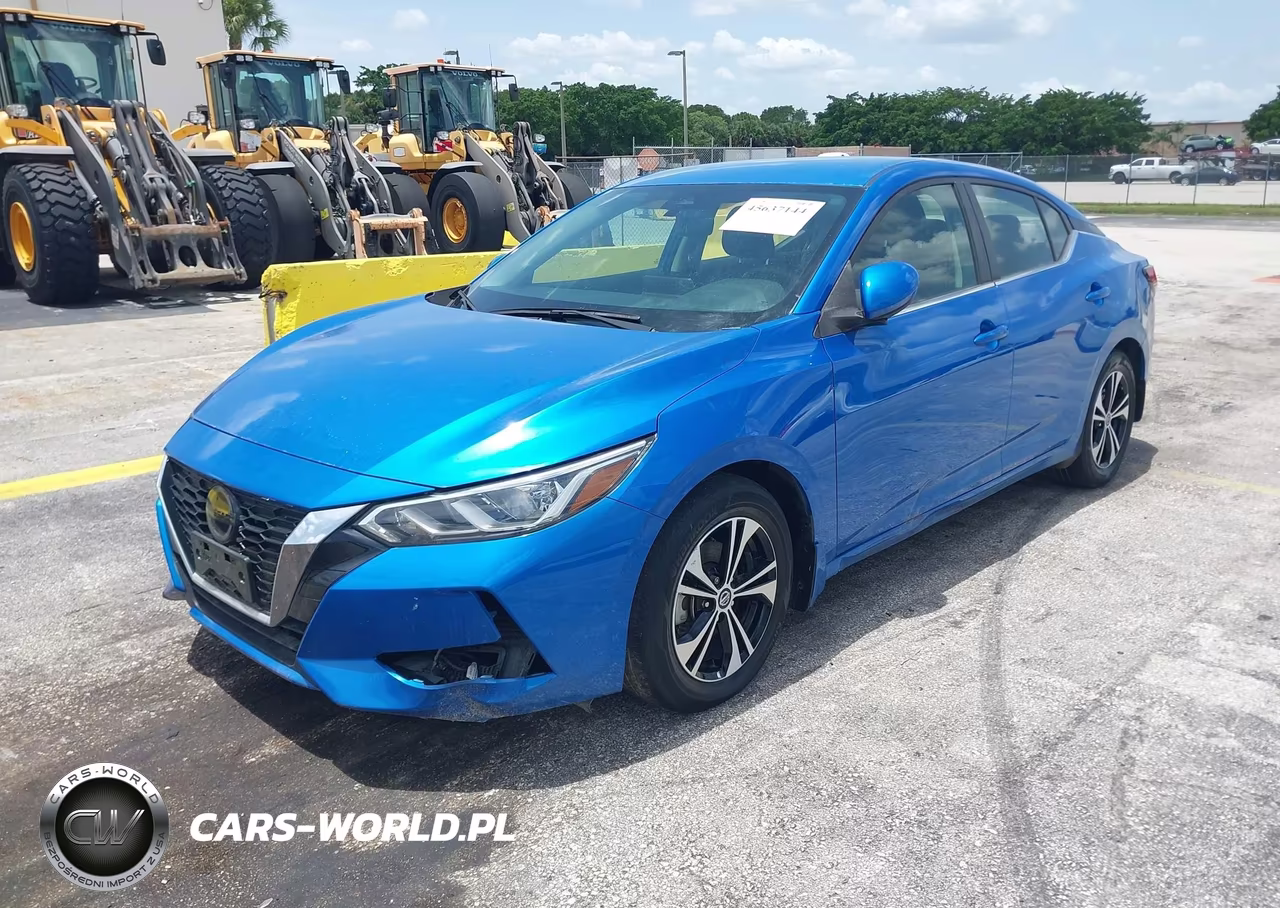 2021 Nissan Sentra Sv Xtronic Cvt VIN:3N1AB8CV3MY266504 - 2