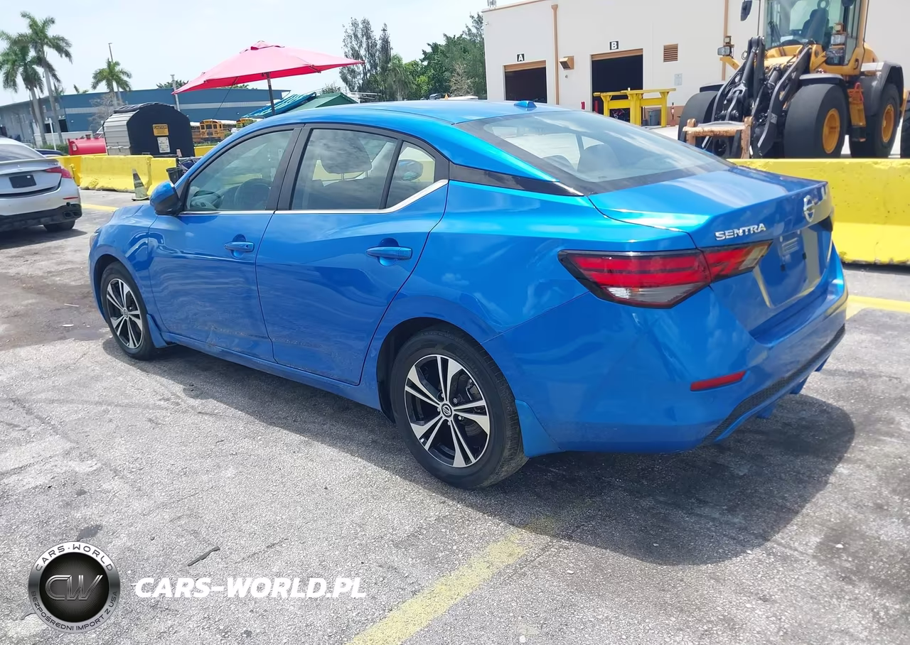 2021 Nissan Sentra Sv Xtronic Cvt VIN:3N1AB8CV3MY266504 - 3