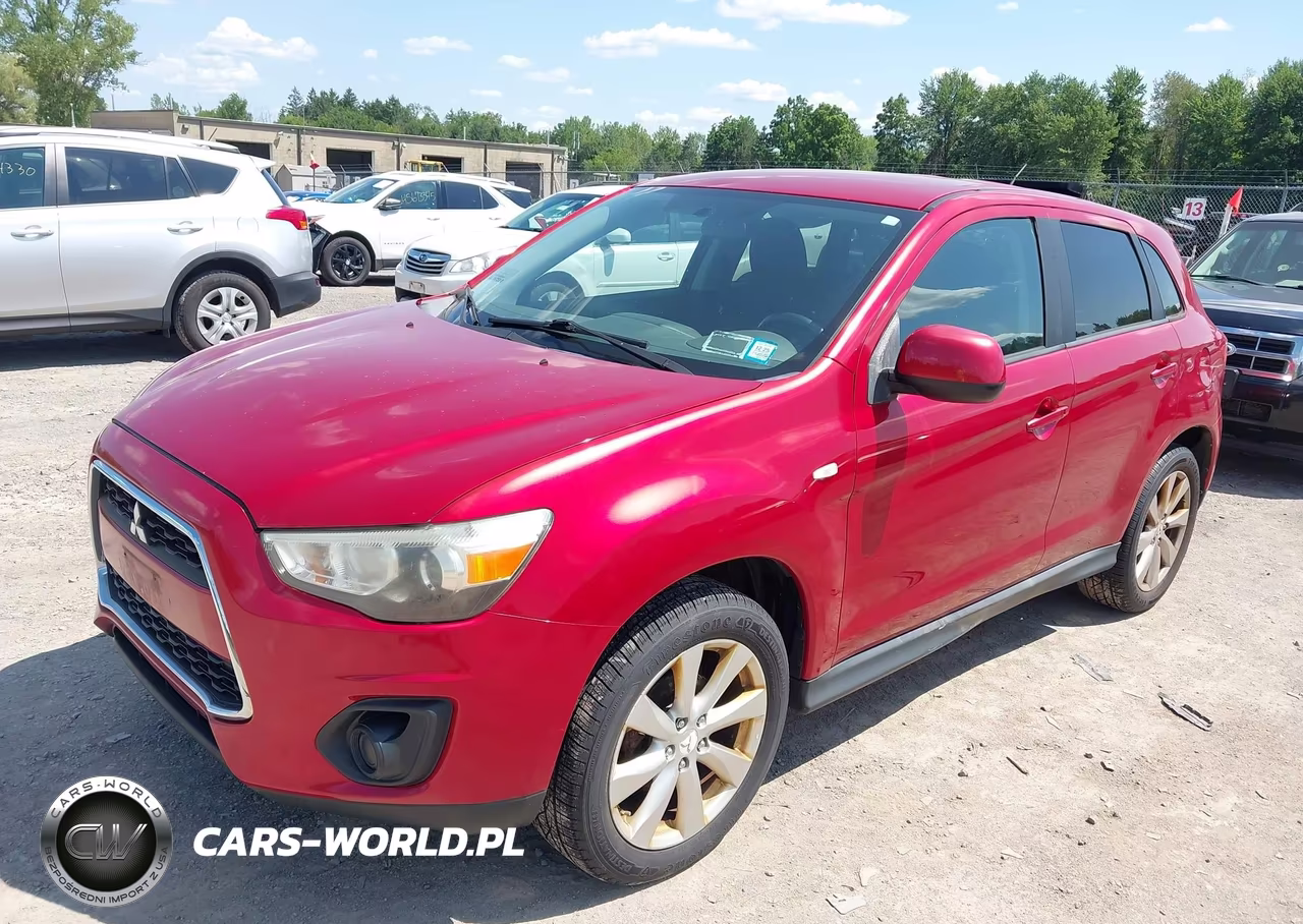 2013 Mitsubishi Outlander Sport Es VIN:4A4AP3AU9DE013284 - 2