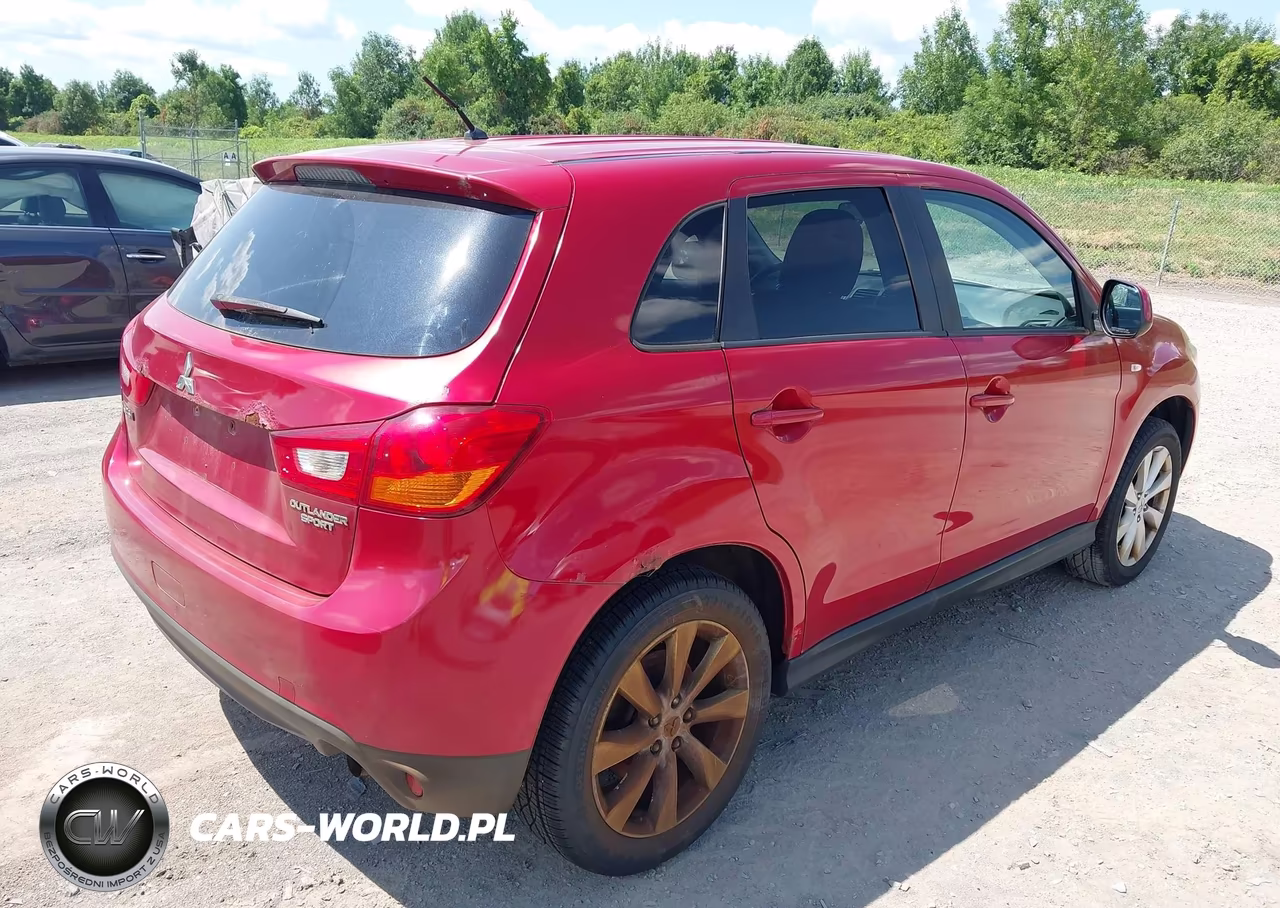 2013 Mitsubishi Outlander Sport Es VIN:4A4AP3AU9DE013284 - 4