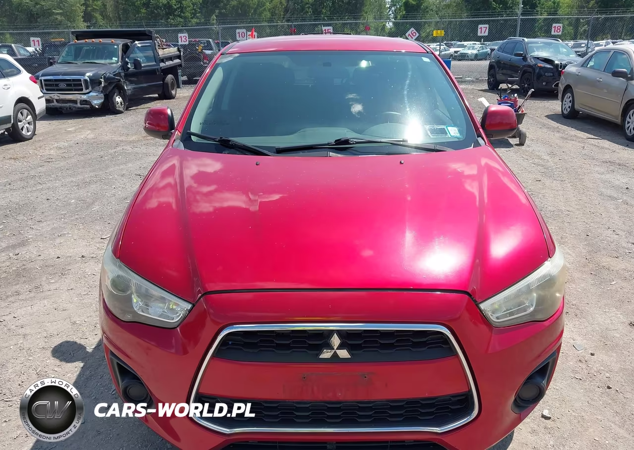 2013 Mitsubishi Outlander Sport Es VIN:4A4AP3AU9DE013284 - 6
