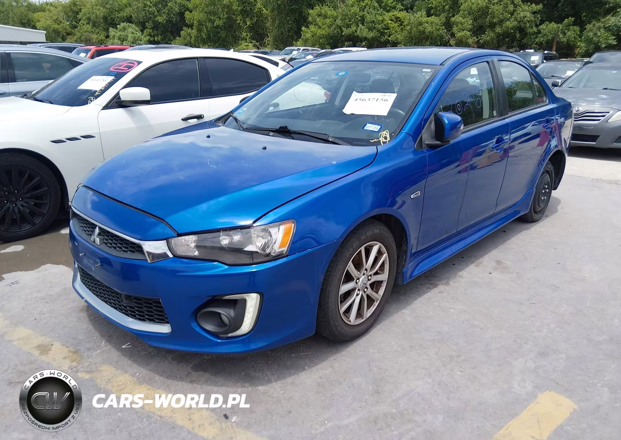 2016 Mitsubishi Lancer Es VIN:JA32U2FU4GU001754 - 2