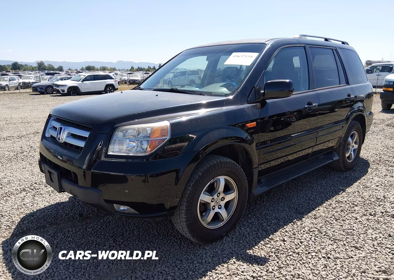 2008 Honda Pilot Ex-L VIN:5FNYF18778B020221 - 2