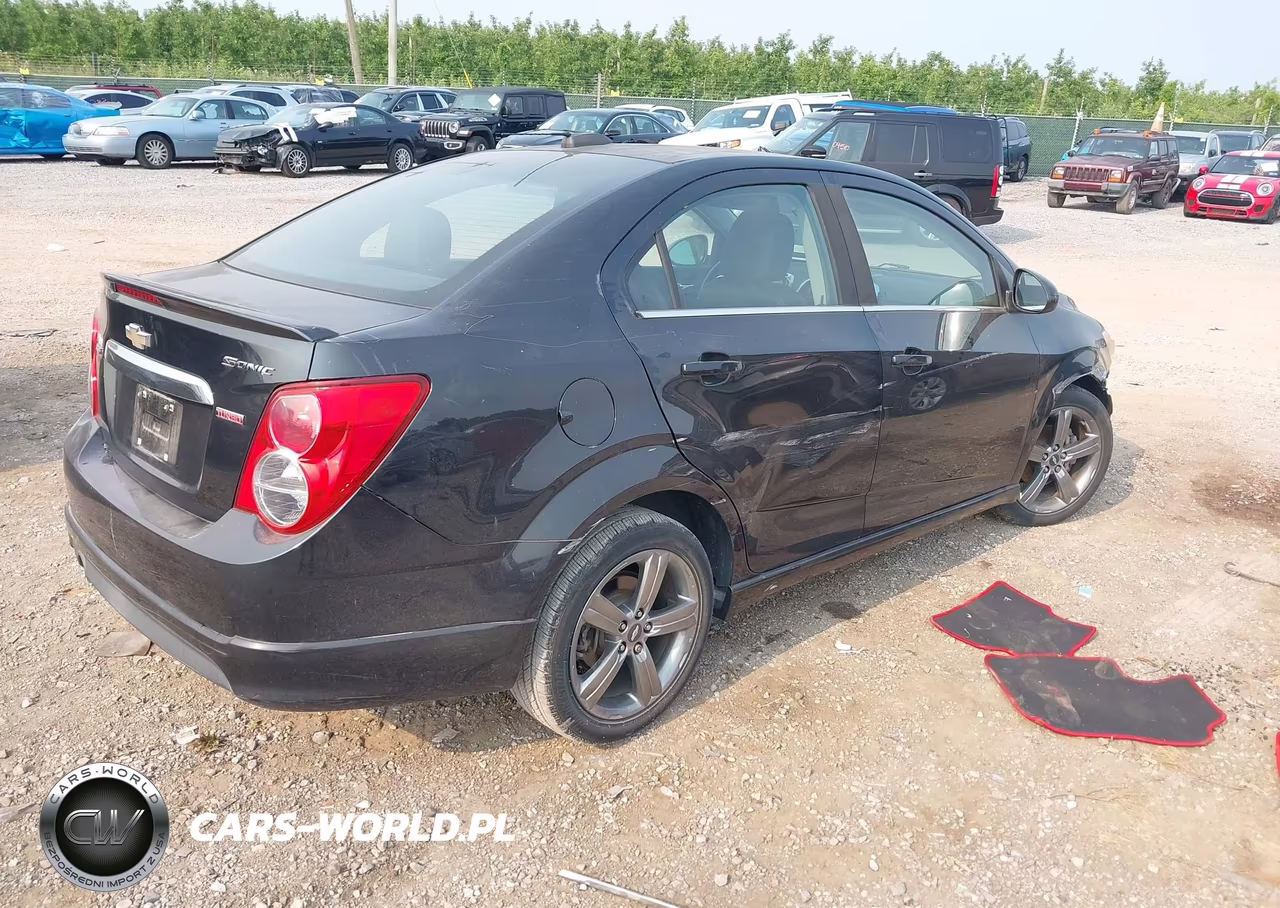 2015 Chevrolet Sonic Rs Auto VIN:1G1JG5SB7F4139631 - 4