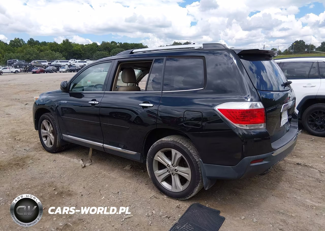 2013 Toyota Highlander Limited V6 VIN:5TDDK3EH8DS175434 - 3