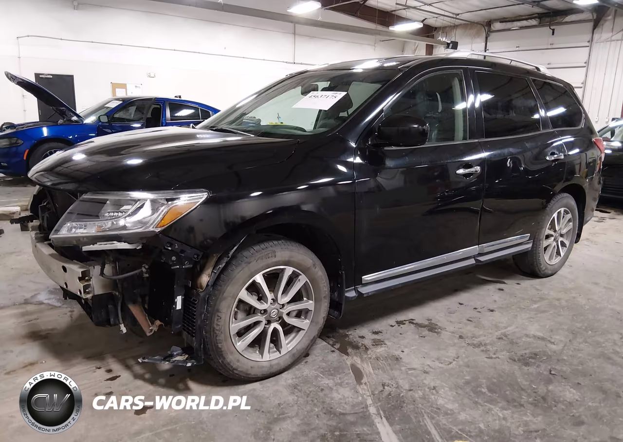 2014 Nissan Pathfinder Sl VIN:5N1AR2MM8EC617201 - 2