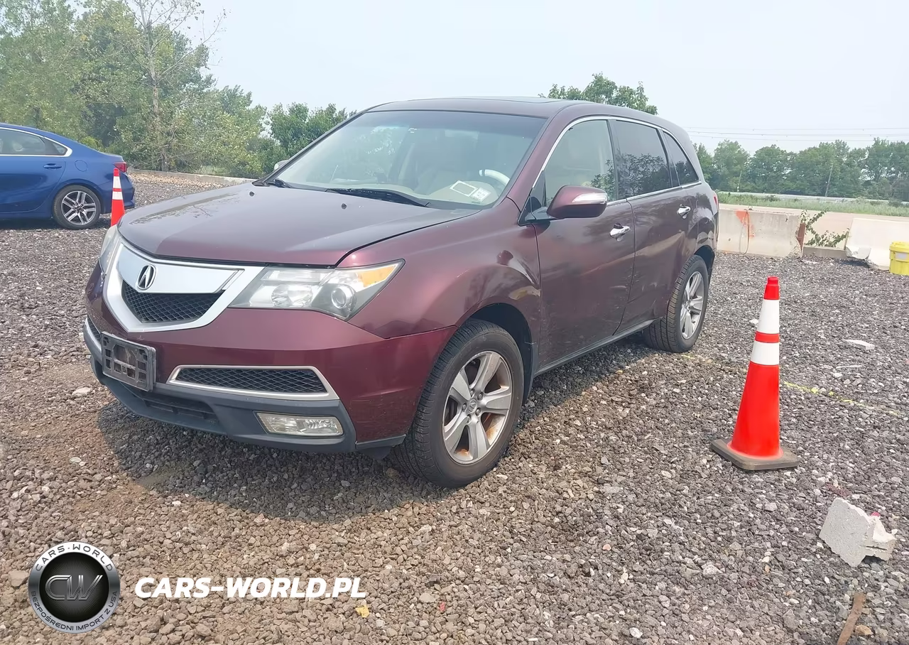 2012 Acura Mdx VIN:2HNYD2H26CH532615 - 2