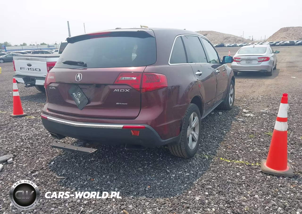 2012 Acura Mdx VIN:2HNYD2H26CH532615 - 4