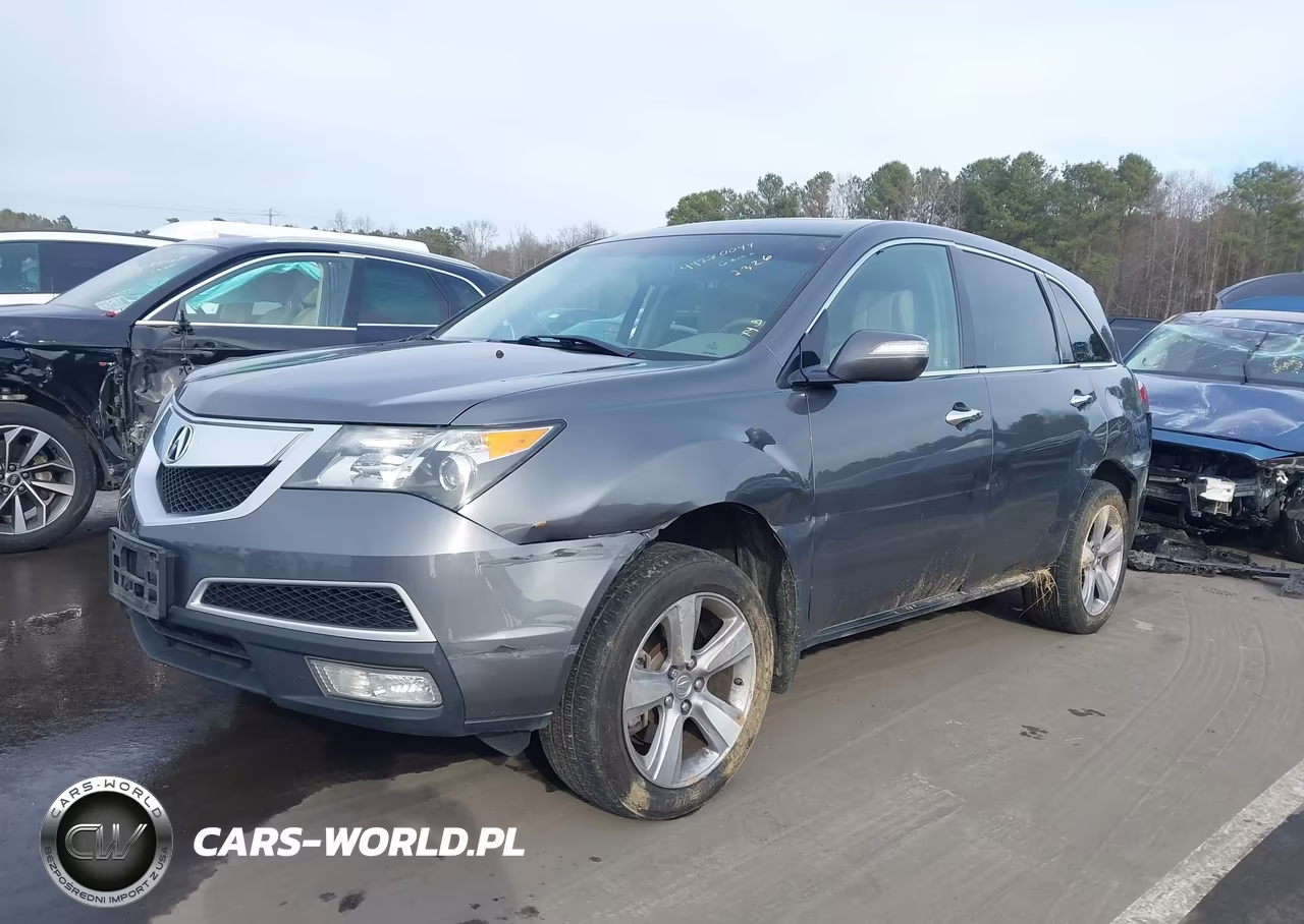 2011 Acura Mdx VIN:2HNYD2H22BH545392 - 2