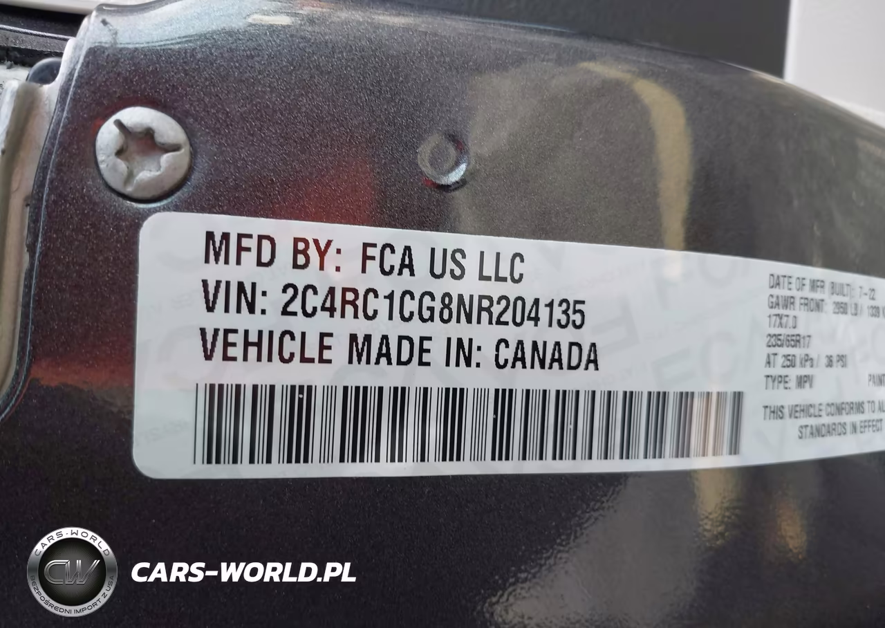 2022 Chrysler Voyager Lx VIN:2C4RC1CG8NR204135 - 9