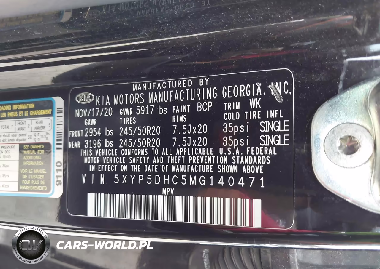 2021 Kia Telluride Sx VIN:5XYP5DHC5MG140471 - 9