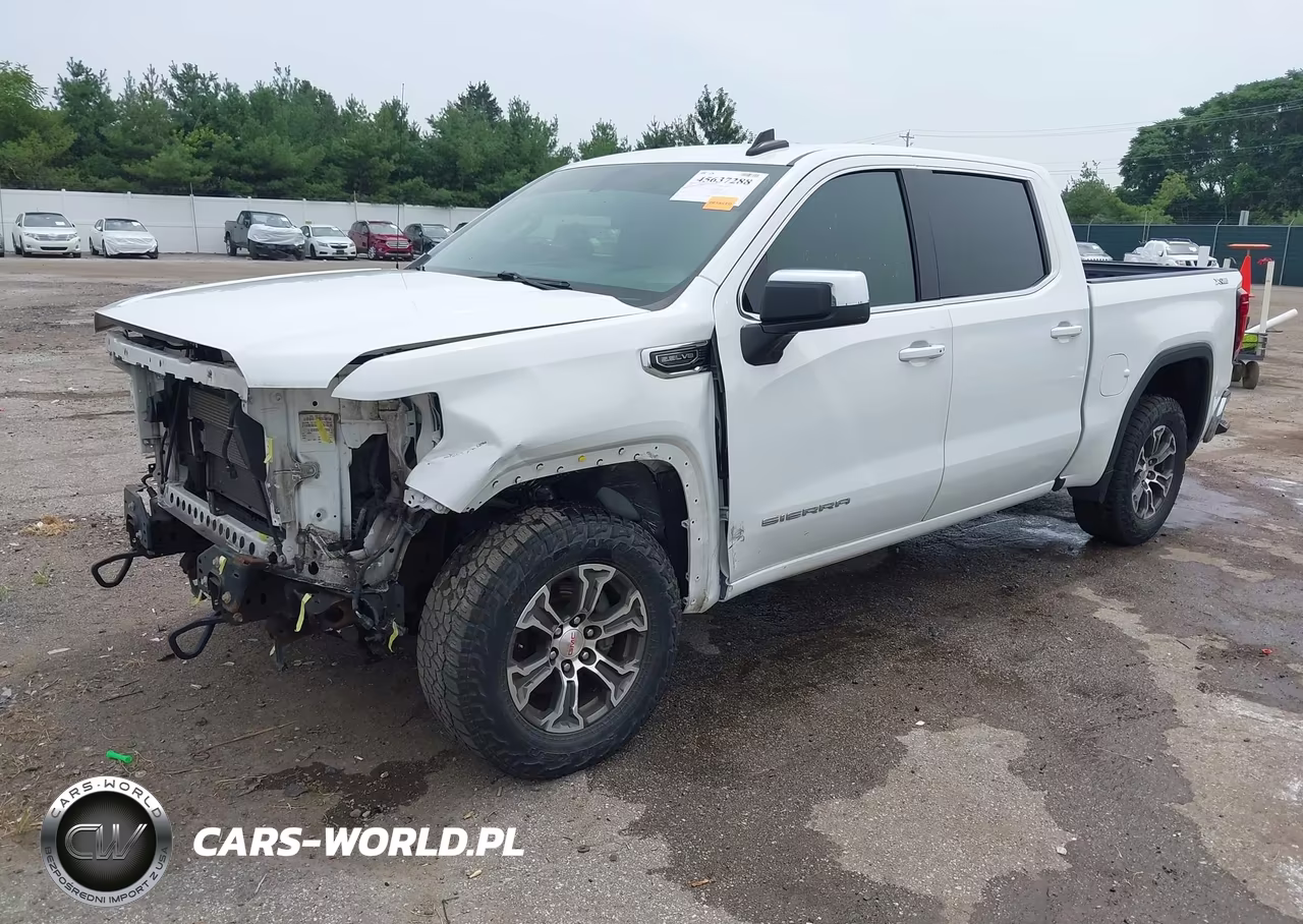 2020 GMC Sierra 1500 4Wd Short Box Sle VIN:1GTU9BED2LZ152408 - 2