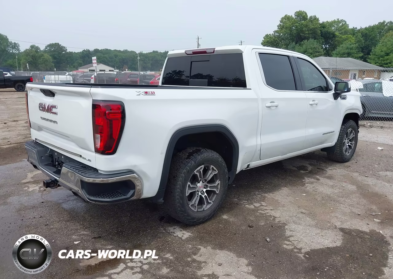 2020 GMC Sierra 1500 4Wd Short Box Sle VIN:1GTU9BED2LZ152408 - 4