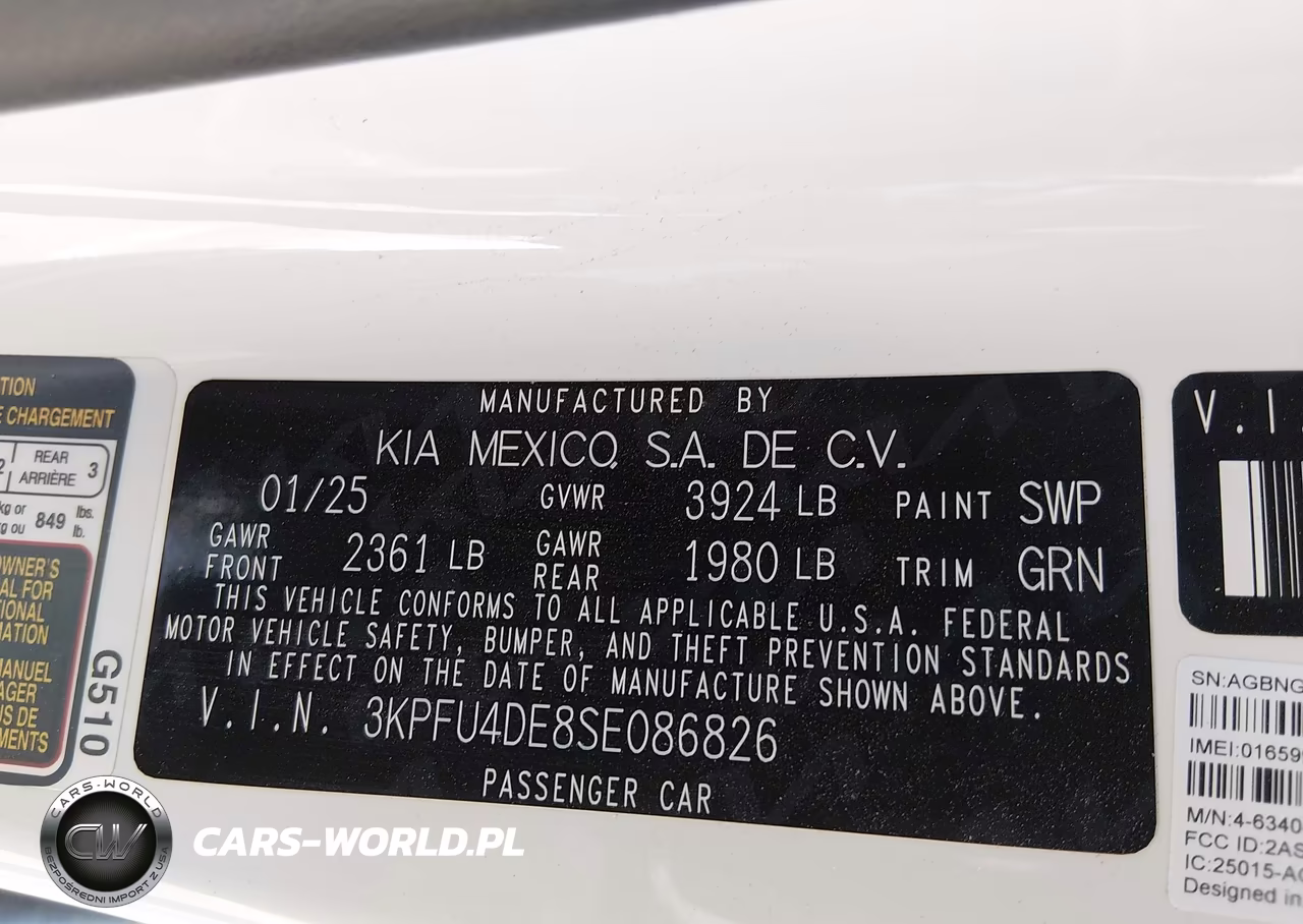 2025 Kia K4 Ex VIN:3KPFU4DE8SE086826 - 9