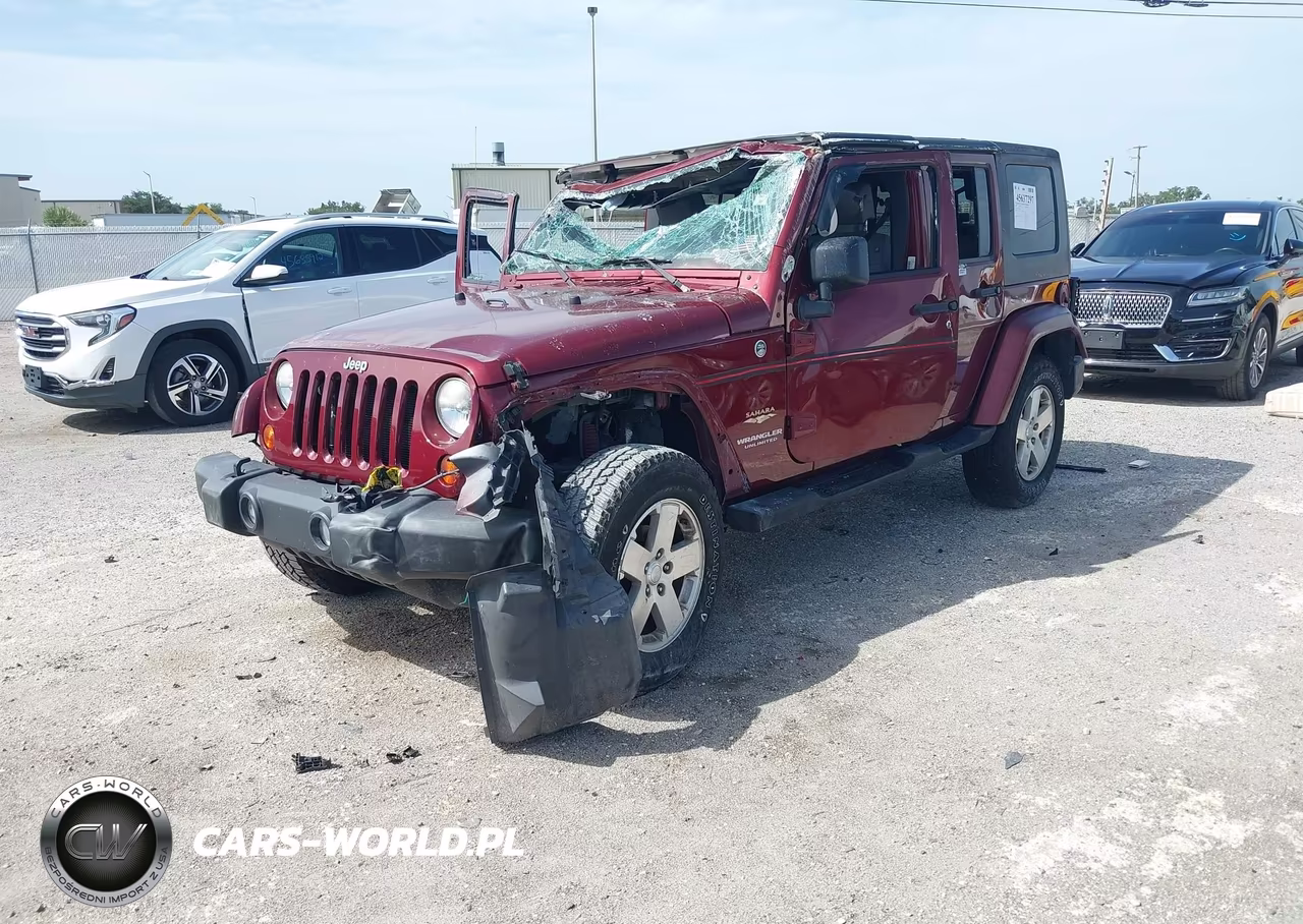 2008 Jeep Wrangler Unlimited Sahara VIN:1J4GA59158L532465 - 2