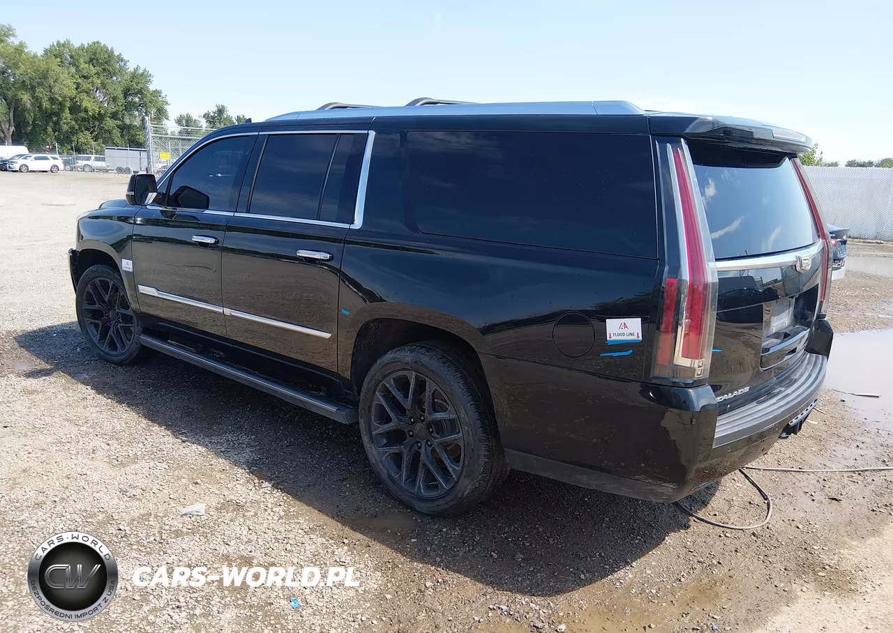 2017 Cadillac Escalade Esv Premium Luxury VIN:1GYS4JKJ1HR308787 - 3
