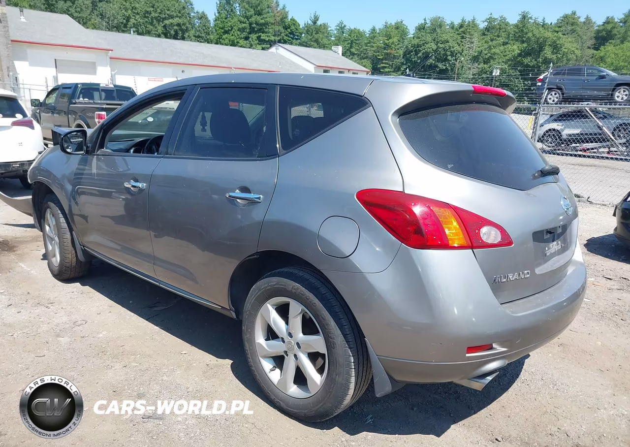 2009 Nissan Murano Sl VIN:JN8AZ18W09W125894 - 3