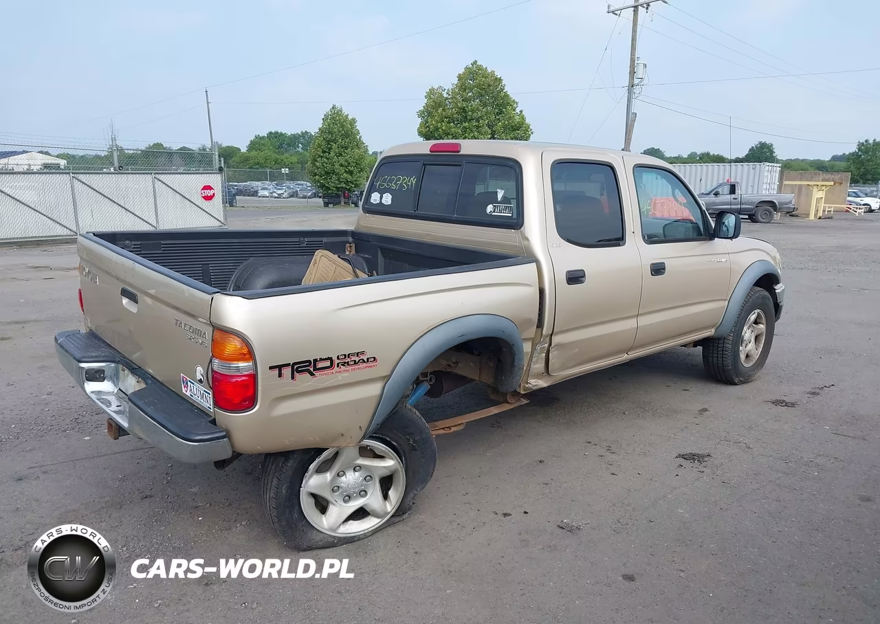 2002 Toyota Tacoma Base V6 VIN:5TEHN72N82Z043607 - 4