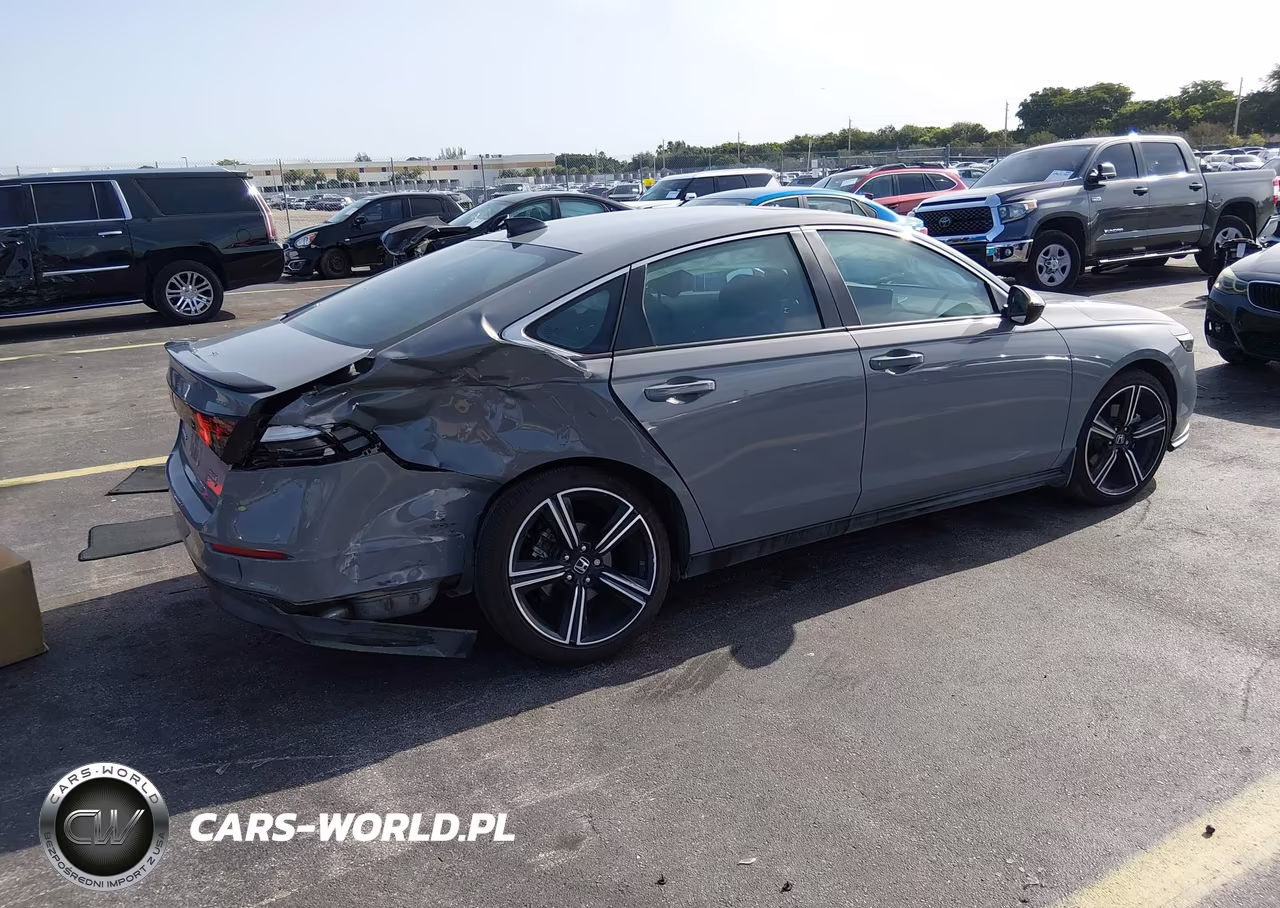 2025 Honda Accord Hybrid Sport VIN:1HGCY2F57SA074065 - 4